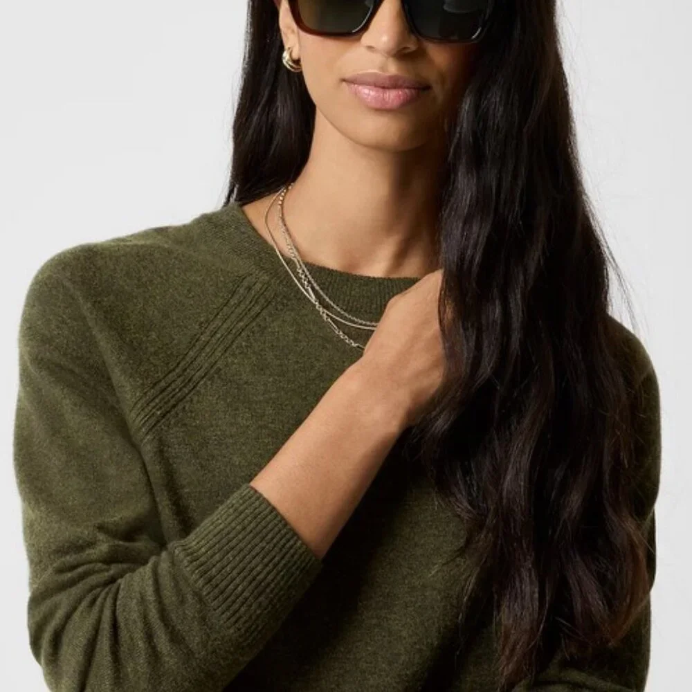 J. Crew Wool-blend boyfriend sweater 2X